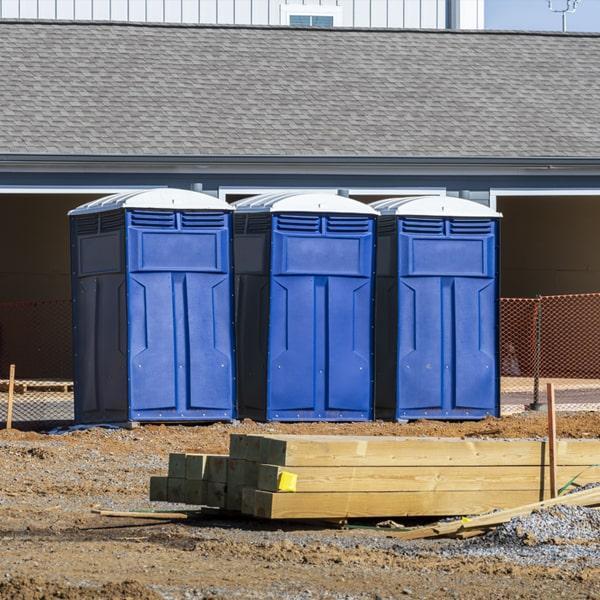 it is recommended to have one portable toilet for every ten workers on a work site